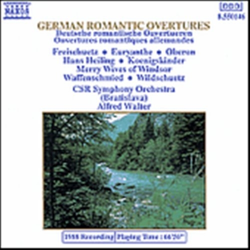 Various - German Romantics Overtures i gruppen CD hos Bengans Skivbutik AB (650679)