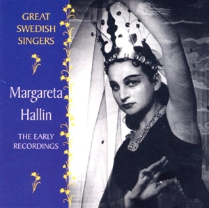 Hallin Margareta - Great Swedish Singers i gruppen CD hos Bengans Skivbutik AB (651098)