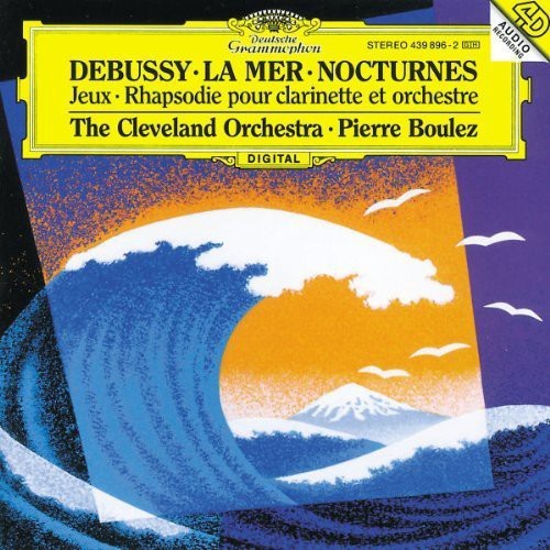 Debussy - Havet + Nocturner i gruppen CD / Klassisk hos Bengans Skivbutik AB (651704)