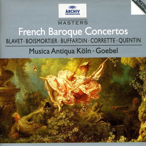 Musica Antiqua Köln - Franska Barockkonserter i gruppen CD / Klassisk hos Bengans Skivbutik AB (651862)