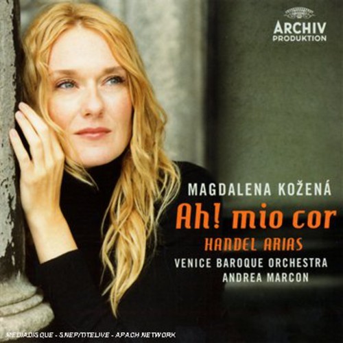 Magdalena Kožená - Ah Mio Cor - Händel-Arior i gruppen CD / Klassisk hos Bengans Skivbutik AB (652384)