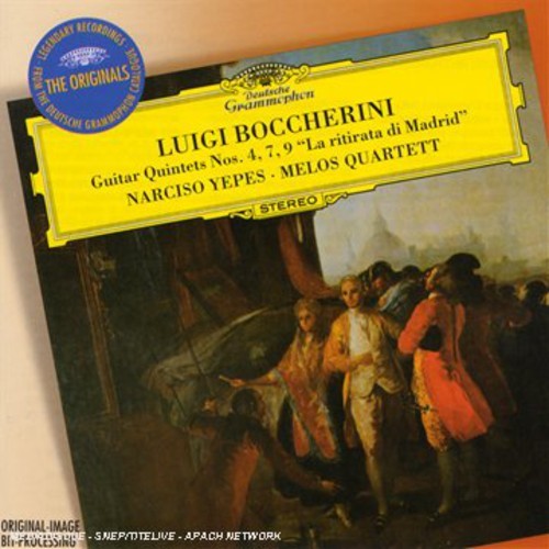 Boccherini - Gitarrkvintetter i gruppen CD / Klassisk hos Bengans Skivbutik AB (652394)
