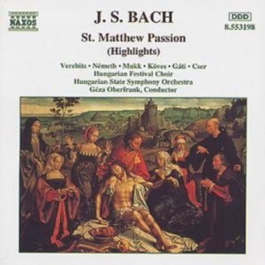 Bach Johann Sebastian - St Matthews Passion Hl i gruppen Externt_Lager / Naxoslager hos Bengans Skivbutik AB (655218)