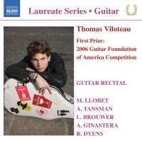 Thomas Viloteau - Guitar Laureate i gruppen CD hos Bengans Skivbutik AB (656613)