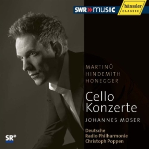 Hindemith / Honegger / Martinu - Cello Concertos i gruppen Externt_Lager / Naxoslager hos Bengans Skivbutik AB (657090)