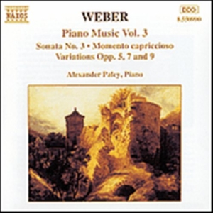 Weber Carl Maria Von - Piano Music Vol 3 i gruppen CD / Klassisk hos Bengans Skivbutik AB (657775)