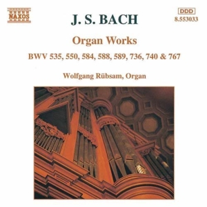 Bach Johann Sebastian - Organ Works i gruppen CD hos Bengans Skivbutik AB (658834)
