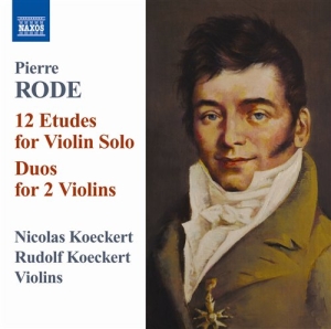 Rode - 12 Etudes For Violin Solo i gruppen CD hos Bengans Skivbutik AB (659490)