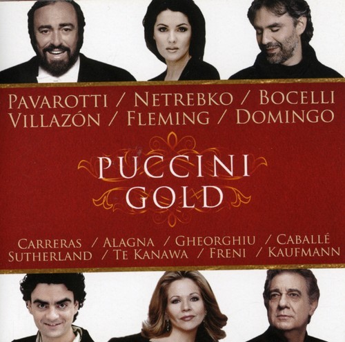 Blandade Artister - Puccini Gold i gruppen CD / Klassisk hos Bengans Skivbutik AB (659498)