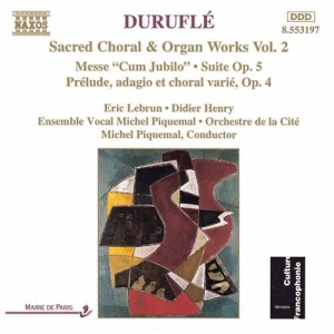 Durufle Maurice - Sacred Choir & Organ Works 2 i gruppen CD hos Bengans Skivbutik AB (662098)