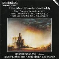 Mendelssohn Felix - Piano Conc 1/2 & A Min i gruppen CD hos Bengans Skivbutik AB (662310)