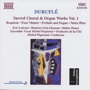 Durufle Maurice - Sacred Choral & Organ Works 1 i gruppen CD hos Bengans Skivbutik AB (663878)