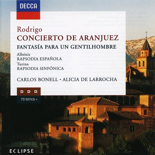 Rodrigo - Concierto De Aranjuez i gruppen CD / Klassisk hos Bengans Skivbutik AB (665004)