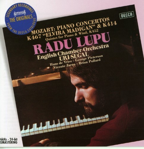 Mozart - Pianokonsert 12 & 21 i gruppen CD / Klassisk hos Bengans Skivbutik AB (665545)