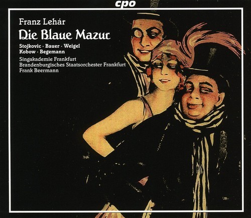 Franz Lehár - Die Blaue Mazur i gruppen CD / Klassisk hos Bengans Skivbutik AB (667580)