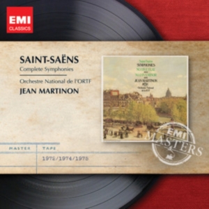 Jean Martinon - Saint-Saëns: Complete Symphoni i gruppen CD / Fransk Musikkk,Klassisk hos Bengans Skivbutik AB (669055)