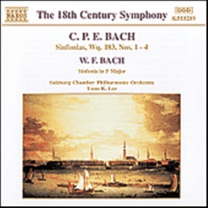 Bach C P E/Bach W F - Sinfonias i gruppen CD hos Bengans Skivbutik AB (669168)