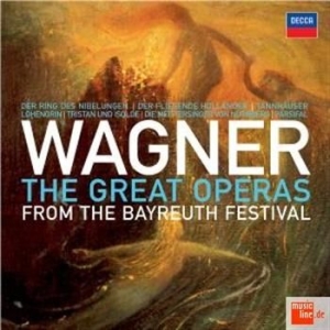 Wagner - Great Operas From Bayreuth Festival i gruppen CD / Klassisk hos Bengans Skivbutik AB (670140)