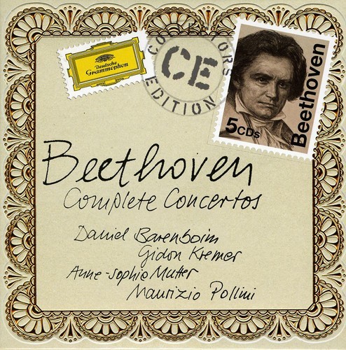 Beethoven - Konserter Samtl - Collectors Ed i gruppen CD / Klassisk hos Bengans Skivbutik AB (670567)