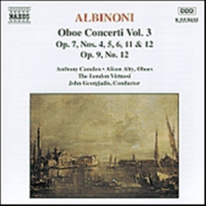 Albinoni Tomaso - Oboe Concerto Vol 3 i gruppen CD hos Bengans Skivbutik AB (672298)