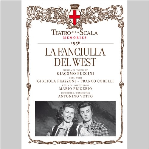 Puccini - La Fanciulla Del West i gruppen CD / Toppselgere hos Bengans Skivbutik AB (672553)