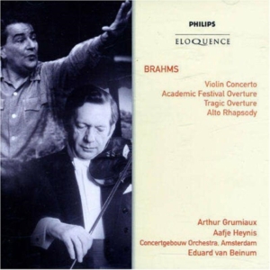 Brahms - Violinkonsert i gruppen CD hos Bengans Skivbutik AB (678237)
