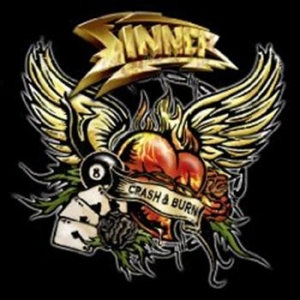 Sinner - Crash & Burn Ltd Edition i gruppen CD / Metal hos Bengans Skivbutik AB (678435)
