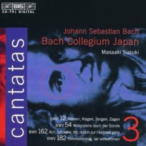 Bach Johann Sebastian - Cantatas Vol 3 i gruppen CD hos Bengans Skivbutik AB (680129)