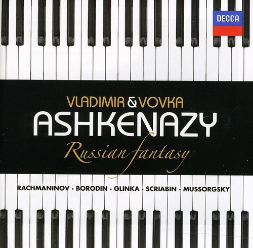 Rachmaninov/Borodin Mfl - Pianoduetter i gruppen CD / Klassisk hos Bengans Skivbutik AB (681587)