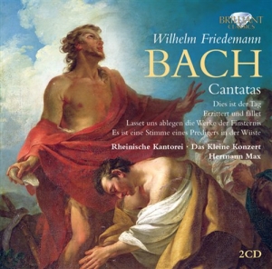 Bach W F - Cantatas i gruppen CD hos Bengans Skivbutik AB (684738)