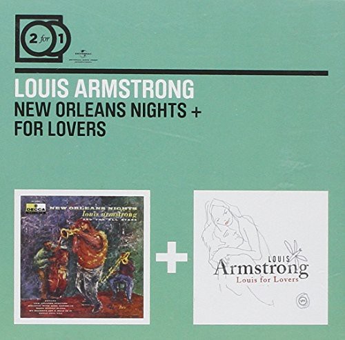 Louis Armstrong - 2For1 New Orleans Nights/For Lovers i gruppen CD / Jazz/Blues hos Bengans Skivbutik AB (684847)