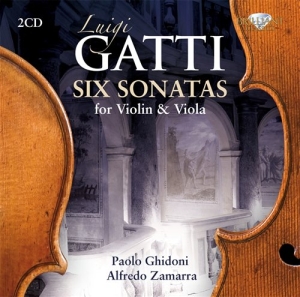 Gatti Luigi - Six Sonatas For Violin & Viola i gruppen Externt_Lager / Naxoslager hos Bengans Skivbutik AB (684988)