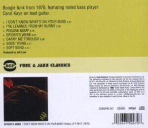 Spider's Webb - I Don't Know What's On Your Mind i gruppen CD / Pop-Rock hos Bengans Skivbutik AB (685349)