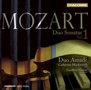 Mozart - Duo Sonatas i gruppen CD hos Bengans Skivbutik AB (685714)