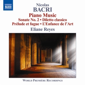 Bacri - Piano Music i gruppen CD hos Bengans Skivbutik AB (686151)