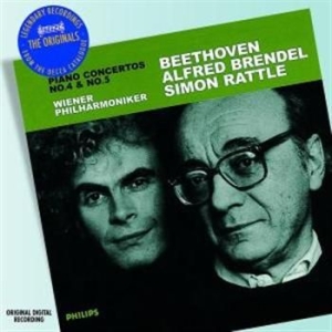 Beethoven - Pianokonsert 4 & 5 i gruppen CD / Klassisk hos Bengans Skivbutik AB (686241)