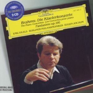 Brahms - Pianokonsert 1 & 2 i gruppen CD hos Bengans Skivbutik AB (689375)