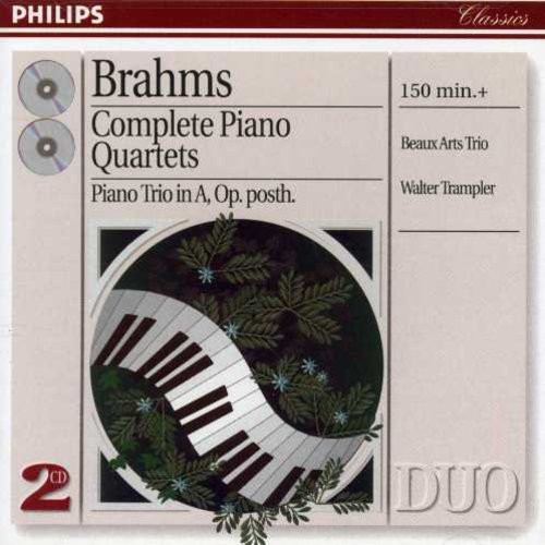 Brahms - Pianokvartetter Samtl i gruppen CD / Klassisk hos Bengans Skivbutik AB (689723)