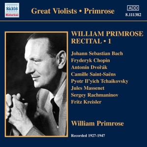 William Primrose - Recital i gruppen CD hos Bengans Skivbutik AB (691641)