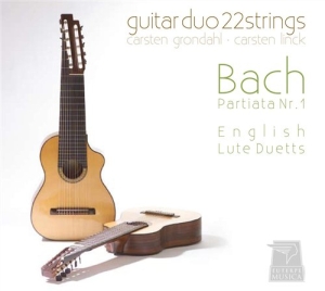 Bach J S - Guitar Duo 22 Strings i gruppen CD hos Bengans Skivbutik AB (691683)