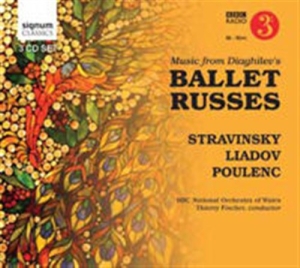 Fischer Thierry - Music From Diaghilev's Ballet Russe i gruppen Externt_Lager / Naxoslager hos Bengans Skivbutik AB (692180)