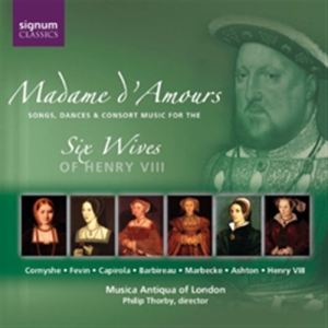 Musiqua Antiqua Of London - Madame D'amours i gruppen CD hos Bengans Skivbutik AB (693278)