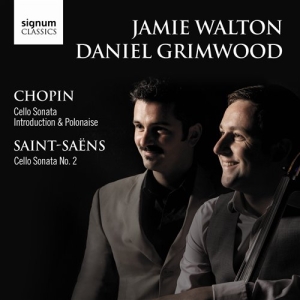 Saint-Saëns Camille / Chopin Frédér - Cello Sonatas i gruppen Externt_Lager / Naxoslager hos Bengans Skivbutik AB (693432)