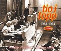 Tio I Topp 1961 - 1974 - Tio I Topp 1961 - 1974 i gruppen CD hos Bengans Skivbutik AB (693734)
