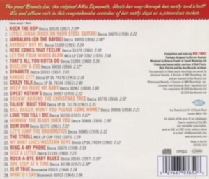 Lee Brenda - Queen Of Rock'n'roll i gruppen CD / Pop-Rock hos Bengans Skivbutik AB (697503)