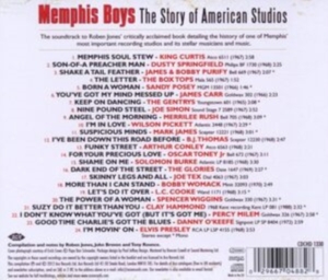 Various Artists - Memphis Boys: The Story Of American i gruppen CD / Pop-Rock,RnB-Soul hos Bengans Skivbutik AB (697889)