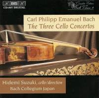 Bach Carl Philipp Emanuel - Cello Concertos i gruppen CD hos Bengans Skivbutik AB (698658)