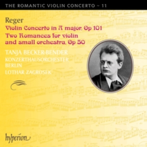 Reger - Violin Concerto i gruppen CD hos Bengans Skivbutik AB (699165)