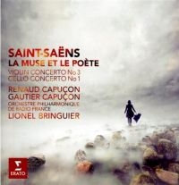 LIONEL BRINGUIER/RENAUD CAPUÇO - SAINT-SAËNS: LA MUSE ET LE POÈ i gruppen CD / Klassisk hos Bengans Skivbutik AB (705423)
