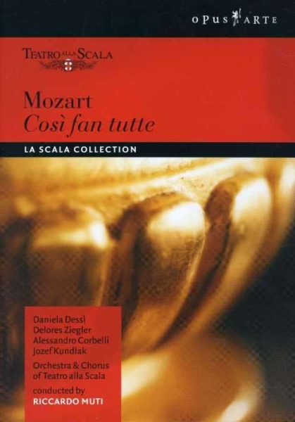 Mozart Wolfgang Amadeus - Cosi Fan Tutte i gruppen DVD & BLU-RAY hos Bengans Skivbutik AB (804912)